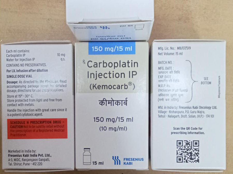 CARBOPLATIN (Kemocarb 150mg)